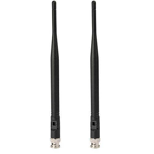 Eightwood 433MHz Antenne UHF Antenne 400MHz-900MHz 3.5dBi BNC Radioantenne 2Pcs für Ham Radio Amateurfunk Alinco Icom Uniden Scanner Handfunkgerät