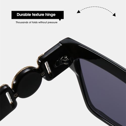 Fashion Oversized Sunglasses Men Women Luxury Gradient Female Retro4