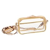 Veemoon Bolsa De Almacenamiento De PVC Bolsa Transparente para Artículos De Tocador Bolsa Transparente para Cosméticos Viajes Bolsa De Maquillaje De Viaje para Mujer Bolsas De