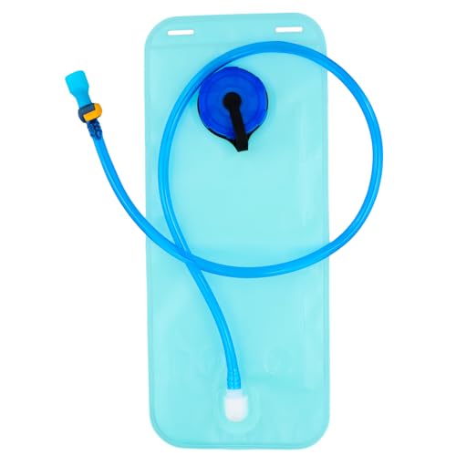 2L Bolsa de Agua Portátil, Vejiga de Hidratación a Prueba de Fugas, Deporte Plegable Bolsa de Agua para Mochila de hidratación de Repuesto, para Ciclismo, Senderismo, Carrera, Camping (A)