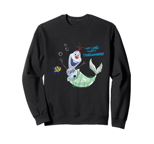 Sweatshirt Disney Olaf Ariel Thingamabobs le cadeau parfait pour anniversaire