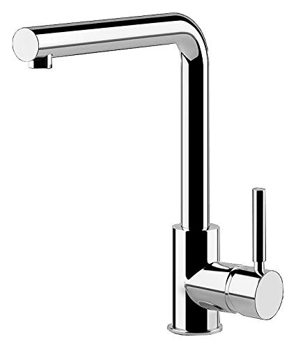 Rotazione canna 360 gradi Gessi - Miscelatore monocomando Neutron 17155 031 finitura cromo