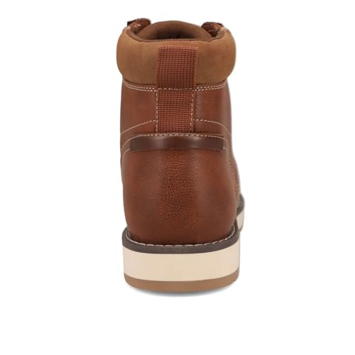 Image of DOCKERS Mens Davis Rugged Casual Tumbled Leather Moc-Toe Boots