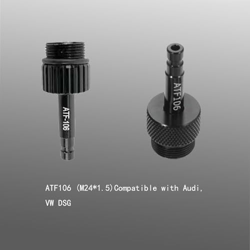 Image of Transmission Fluid ATF Fill Adapter,Transmission Service Oil Filling Fluid Change Adapter Fits for VW /Audi /Benz DSG,5mm ID x 10mm OD,Thread M24 x 1.5,5mm ID x 10mm OD