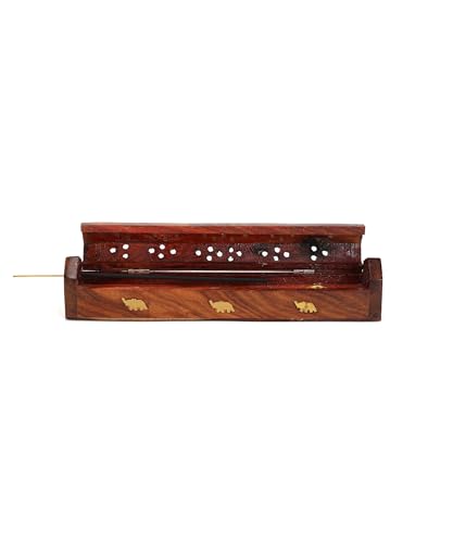 DigiRake Wooden Incese Holder | Agarbatti Stand for Home & Pooja Room | Dhoop Stand (Agarbatti Stand)