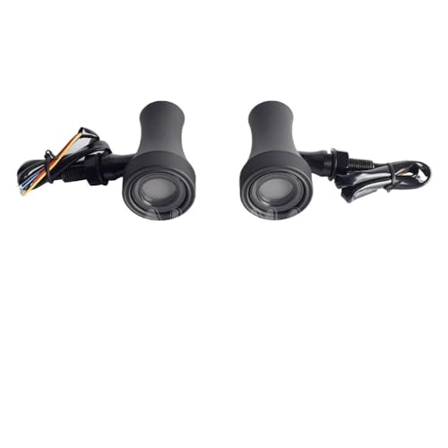 Clignotants LED universels moto avec feux de stop arrière intégrés 12V