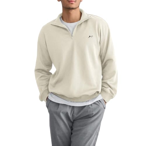 Image of PROSHARX Quarter Zip Style Sweatshirt | Soft & Warm Fleece Sweatshirt Hoodie with Zip