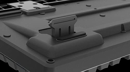 Teclado para juegos QPAD MK-40 Pro semimecánico con superficie de metal y diseño alemán QWERTZ 5