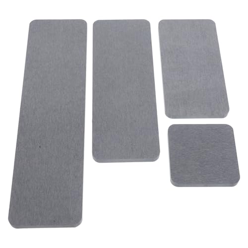 Posavasos de diatomita absorbentes Homoyoyo de secado rápido gris oscuro en tamaños variados 2