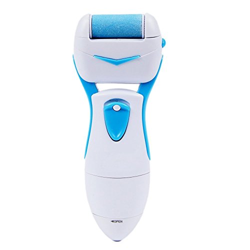 Electric Callus Remover and Foot Scrubber, Professional Micro Pedicure Exfoliating File Tool, Repair & Smooth Cracked, Dead Skin, Dry, Rough Feet, Pumice Roller