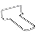 Akro- Mils Louvered Panel Hooks, Narrow Loop - Panel Hook - 3" Long (6 Case)