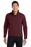 Port Authority Core Soft Shell Jacket, L, Maroon