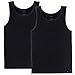 Produktbild Schiesser Herren Achsel Shirt 95/5 2er Pack, Farbe:Schwarz (000);Größe:5/M