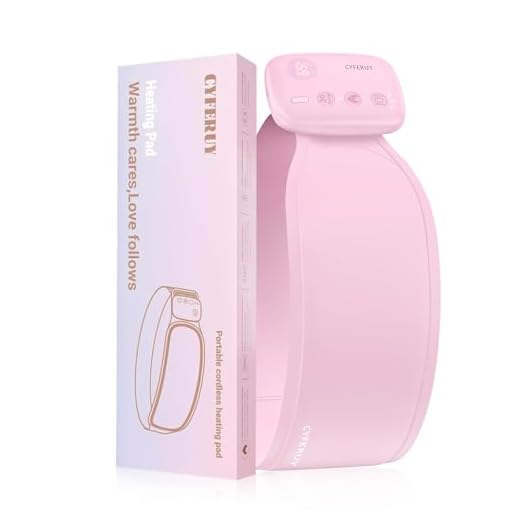 Almohadilla térmica para aliviar el dolor menstrual, recargable, portátil, de 5000 mAh, con área de calentamiento suave de 400 cm², ideal para aliviar el dolor menstrual. Regalos para mujeres