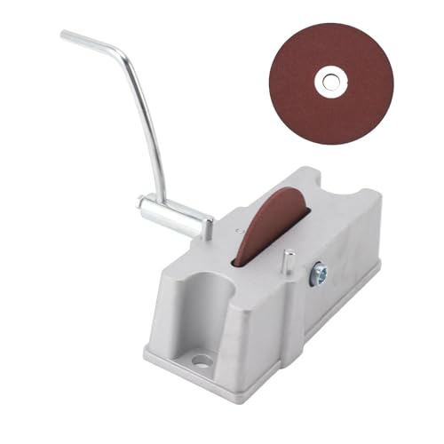Amoladora manual para anillos de pistón, herramienta con rueda de esmerilado de grano 120 para un ajuste preciso del espacio en los extremos de los anillos, construcción duradera