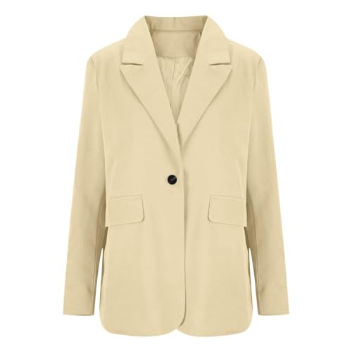 Womens Blazers for Work Casual Office Suits Long Sleeve Business Professional Open Front Jackets with Pockets A013