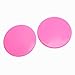 RiToEasysports 2pcs Exercise Core Sliders, Compact Dual Sided Gliding Discs for Full Body Workout Great for Core Training Home Gym Workouts (Pink)