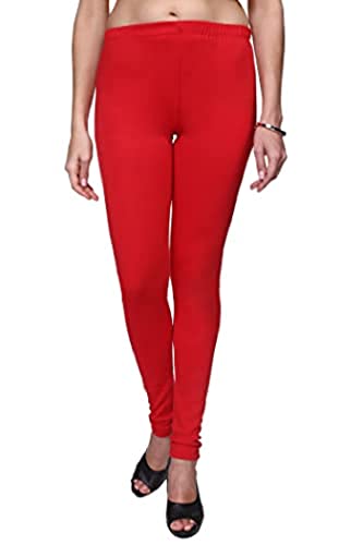 Image of Ultra Soft Cotton Slim fit Solid Color Attractive Casul wear Leggings for Womens - Pack of 2 pcs