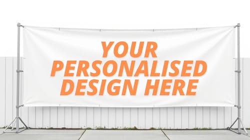 Personalised Custom Banner | Heavy Duty PVC Vinyl Banner | Perfect for Indoor/Outdoor Use