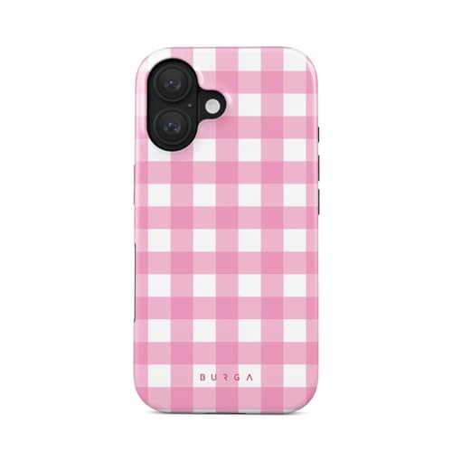 BURGA Phone Case for iPhone 16 - Cute, Trendy, Aesthetic, Pattern Phone Cover, Hard Shell Protection - fits Apple iPhone 16 Case for Women and Men