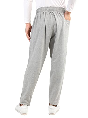 Image of CHKOKKO Men's Regular Fit Mid Rise Casual Track Pant Lower with Pocket