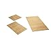 Produktbild Rutschfeste Badematte aus Bambus von DE-COmmerce I Fussmatte Badteppich Bambusmatte Duschmatte Badezimmermatte Bamboo Badematte mit Anti-Rutsch Rückseite I Badvorleger Lines Pure 50 x 80 cm