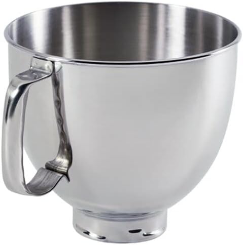 NUTRiMATE 4.8l Stainless Steel Bowl for KitchenAid Stand Mixers