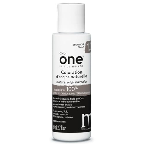Coloration Color One 1.0 brun noir Patrice Mulato pour sublimer votre routine beauté
