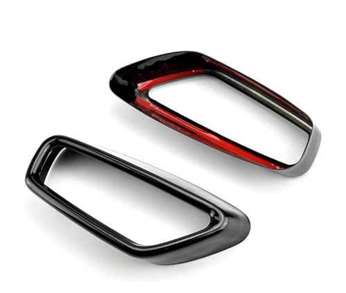 Silencieux échappement BMW Série 5 G30 G31 : enjoliveur autocollant en acier noir ultra résistant.