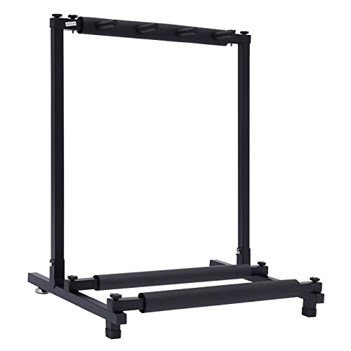 Support de guitare pliable à 3 positions, trépied stable pour guitare acoustique et basse - 8