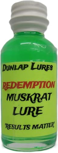 Redemption Muskrat Lure - Dunlap Lures 1 Ounce Bottle