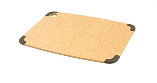 Epicurean Non-Slip Series Cutting Board, 14.5-Inch by 11.25-Inch, Natural/Brown