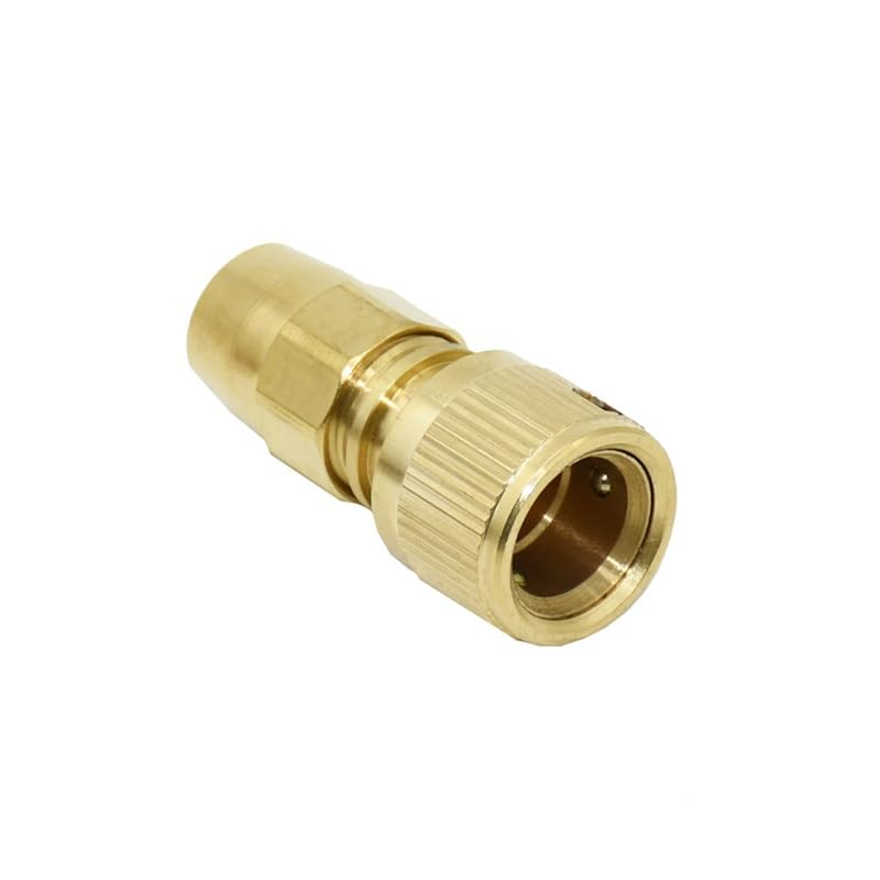 Conector rápido de Manguera de latón, 8 Uds., Conector de Pistola de Agua de 3/8 ", Manguera de riego de jardín, Adaptador de Cobre for rociadores de Agua(B)