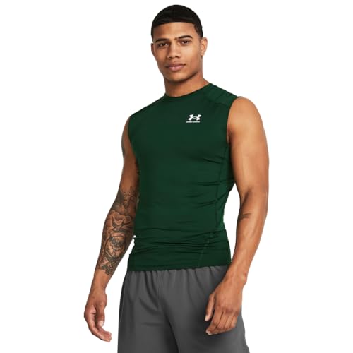 Image of Under Armour Men's HeatGear Compression Sleeveless T-Shirt