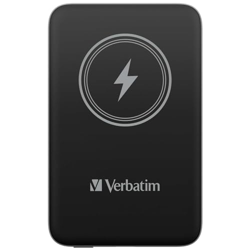 Power bank magnética 10000 mAh para viajes y uso diario Black