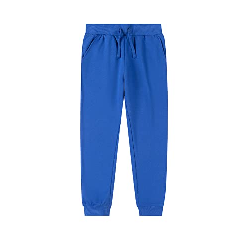 Image of Kid Nation Kids Unisex Soft Brushed Fleece Casual Pull On Jogger Sweatpants with Pockets for Boys or Girls