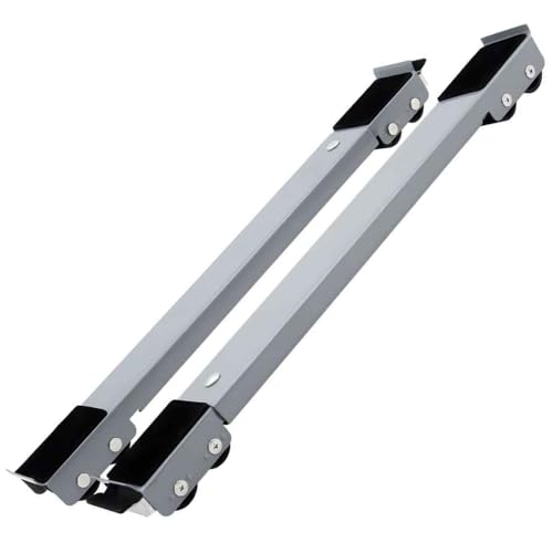 Suporte com Rodinhas e Base Móvel Ajustável para Eletrodomésticos Pesados Fogão, Geladeira, Máquina
