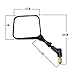 Earlyred Dual Sport Motorcycle Rearview Mirror Rear View Side Mirrors Compatible with Suzuki DR 200 250 350 350 DRZ400 DRZ650 DR650