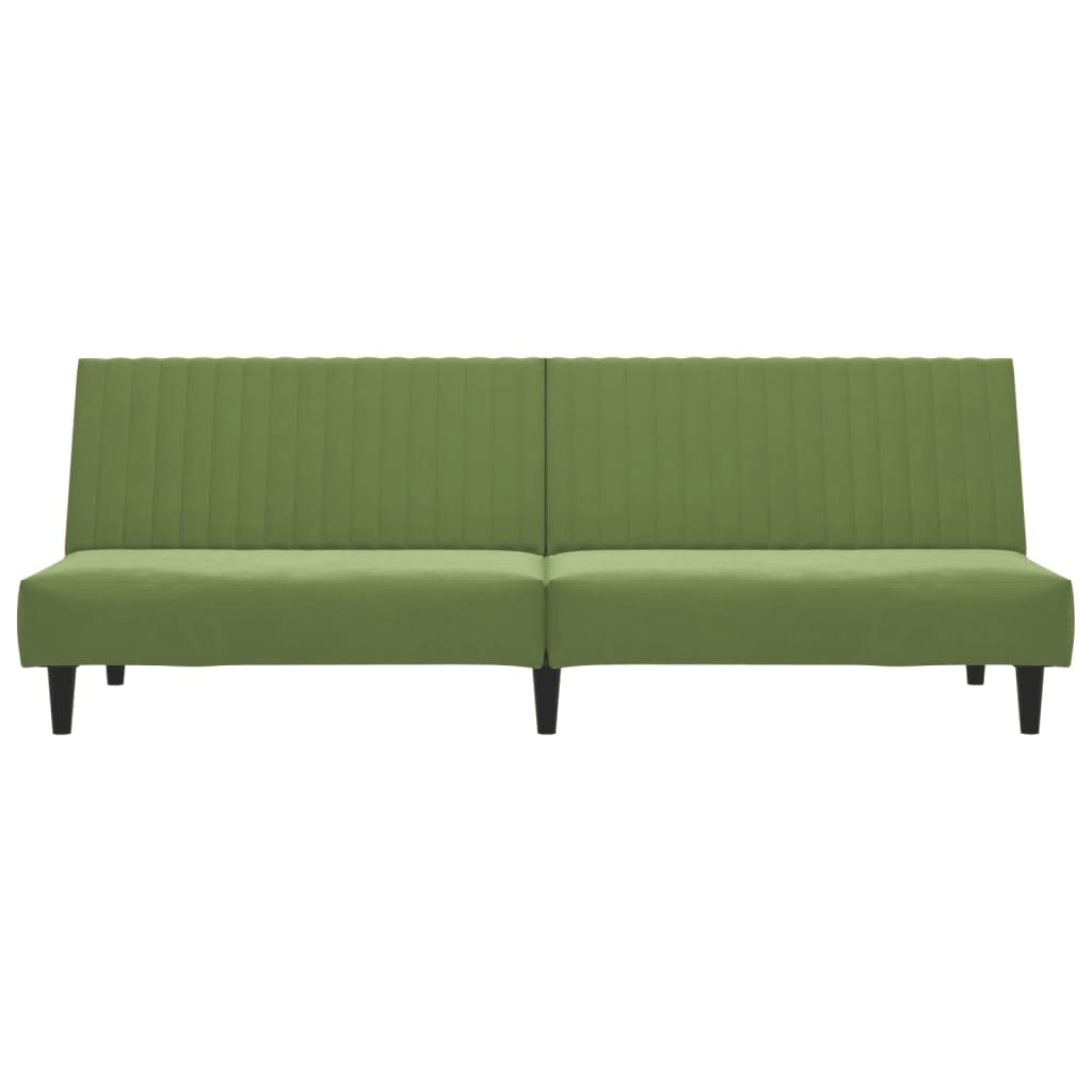 sofás de Dos plazas,Sofa 120 cm,Sofa Cama Dos plazas,Sofá Cama de 2 plazas Terciopelo Verde claroAdecuado para salón, Dormitorio