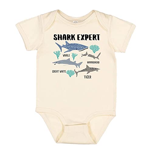 Image of Shark Expert List Baby Infant Bodysuit