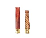 Lohfgf Wooden Cigarette Holder With Metal Interface Set of 2 Handmade from Natural Wood Portable Reusable Regular Cigarette Holder