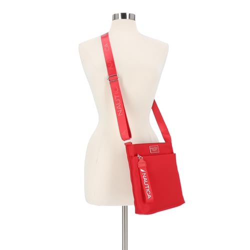 Image of Nautica Diver Nylon Small Women's Crossbody Bag Purse with Adjustable Shoulder Strap