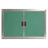 【 Marco de aluminio y panel de yeso 】 Nuestros paneles de acceso con pestillo táctil cuentan con marcos de aluminio de 1,8 mm (1/8