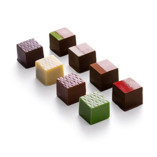 ブボ バルセロナ キューブボンボン ミニバー＆インフュージョン 8種 チョコレート ギフト ホワイトデー