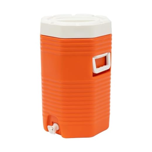 Portable 4 Gal Insulated Beverage Cooler