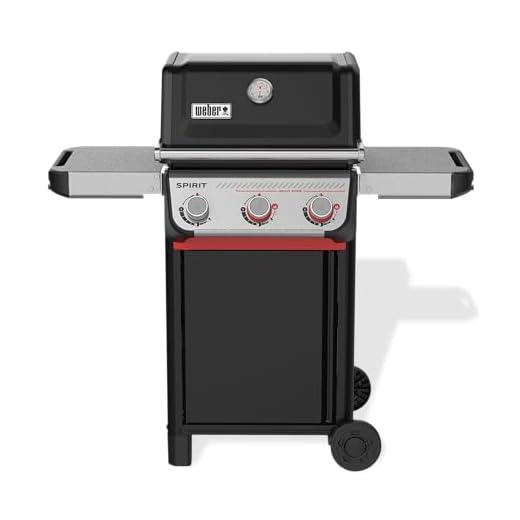 Weber SPIRIT 3-Burner Grill E-325 Liquid Propane Black