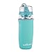 willceal Fruit Infuser Water Bottle 32oz Durable, Large - BPA Free Tritan, Flip Lid, Leak Proof Design - Sports, Camping (Mint)