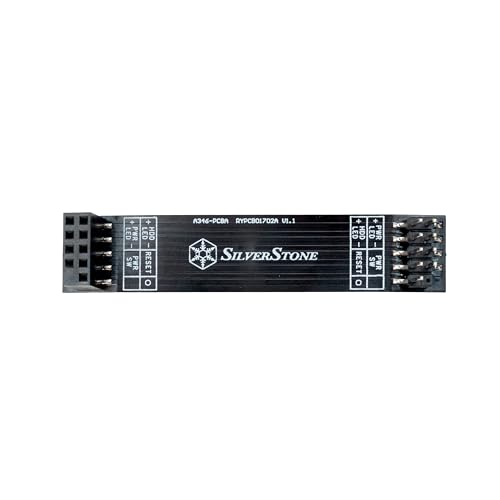 Image of Silverstone Technology CP15 Low-Profile Front I /O Power Switch Extension, SST-CP15