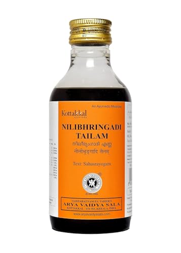 Image of Nilibhringadi Tailam - 200 ml, Enriched With Natural Ingredients, Helps to Improve Quality of Hair