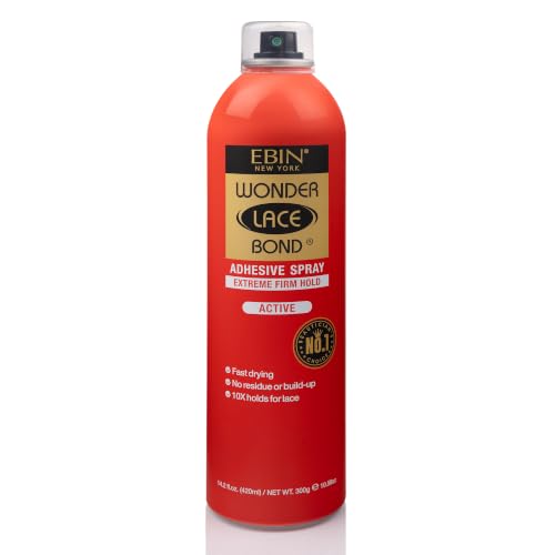 EBIN NEW YORK Wonder Lace Bond Adhesive Spray - Extreme Firm Hold 14.2oz / 400ml